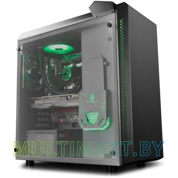 Корпус Deepcool Baronkase Liquid Black (DP-MATX-BNKSBK-LQD)